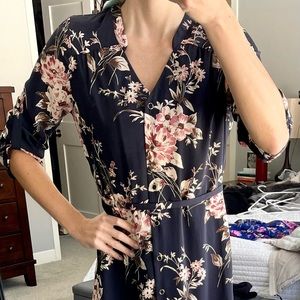 Floral Midi Dress